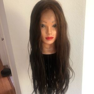 Full lace 26inch 100% human Slavic hair wig NWT🤩